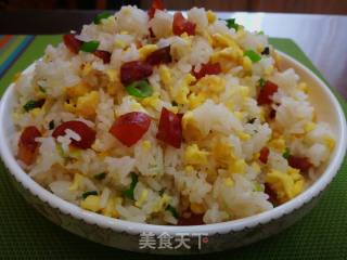 蛋炒饭的做法步骤：5