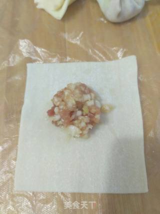 白菜肉馅馄饨的做法步骤：7