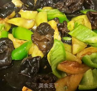 丝瓜蚝油木耳的做法步骤：6
