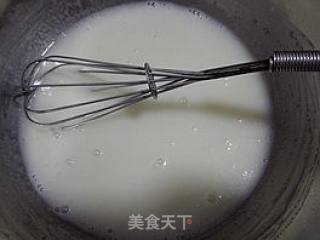 8寸方形戚风蛋糕的做法步骤：4
