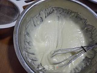 8寸方形戚风蛋糕的做法步骤：6