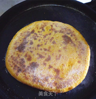 南瓜发面五香饼的做法步骤：8