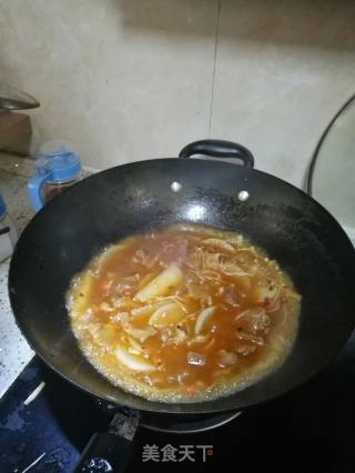 萝卜牛肉的做法步骤：5