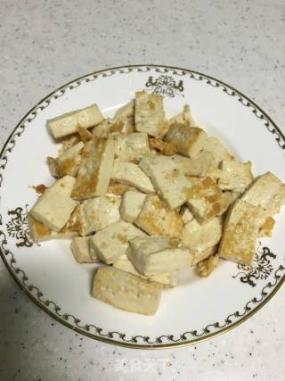 尖椒烧豆腐的做法步骤：3