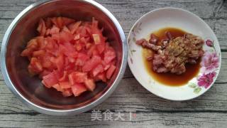 番茄肉末粉丝的做法步骤：3