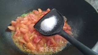番茄肉末粉丝的做法步骤：7