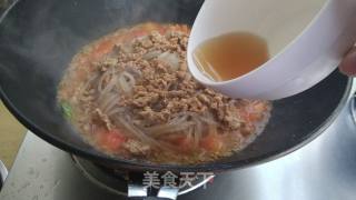 番茄肉末粉丝的做法步骤：10
