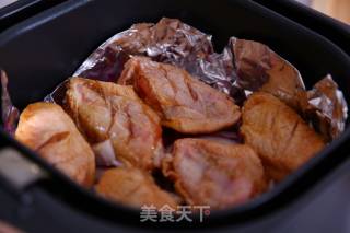 洋葱烤翅中的做法步骤：5