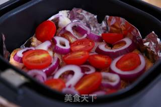 洋葱烤翅中的做法步骤：6