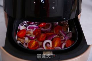 洋葱烤翅中的做法步骤：7