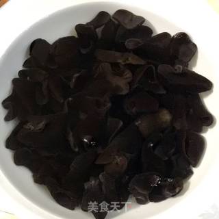 爽口捞汁一青二白的做法步骤：4