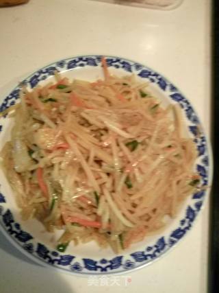 蒜苗土豆丝的做法步骤：9