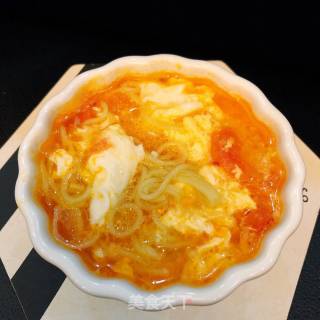 ????西红柿鸡蛋面????的做法步骤：15