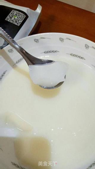 蜜豆奶冻的做法步骤：4