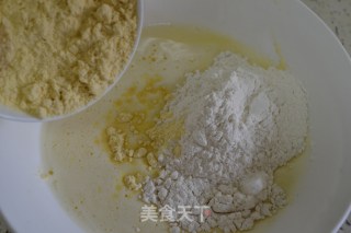 鲜玉米发糕的做法步骤：5