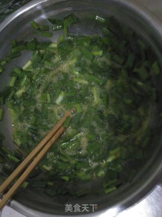 韭菜炒鸡蛋的做法步骤：3