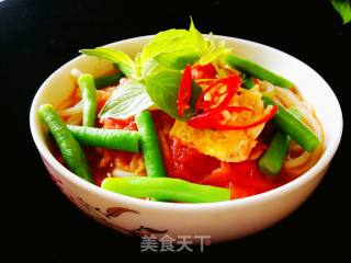 西红柿鸡蛋捞饸饹的做法步骤：23