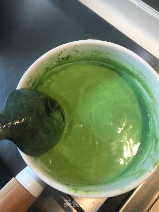 简单易做美味菠菜浓汤的做法步骤：4