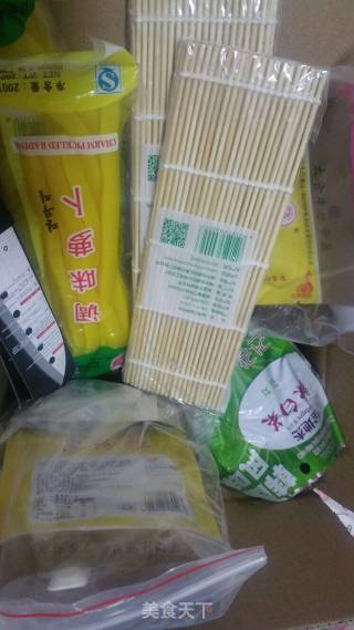 寿司的做法步骤：1