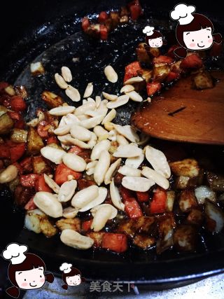 仙草阁私房菜（素食主义）--酱爆素丁的做法步骤：12