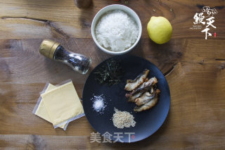 鳗天下美食之鳗鱼芝士饭团的做法步骤：1