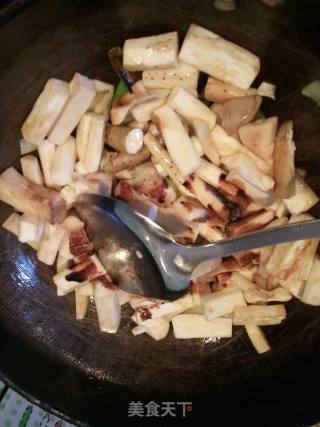 葱烧山药杏鲍菇的做法步骤：8