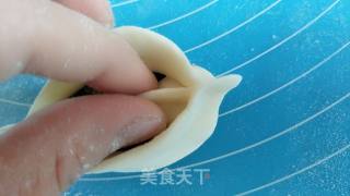 平分秋色蒸饺的做法步骤：7