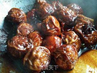 面筋塞肉的做法步骤：3