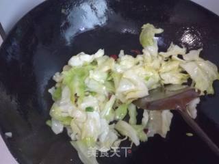 手撕包菜的做法步骤：7