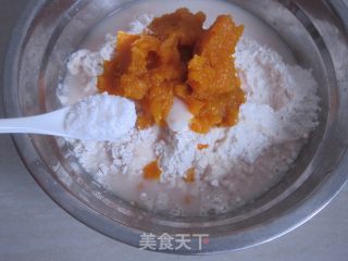 花样南瓜馒头的做法步骤：4