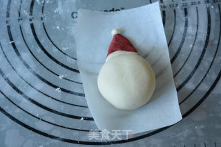 圣诞香肠雪人包的做法步骤：10