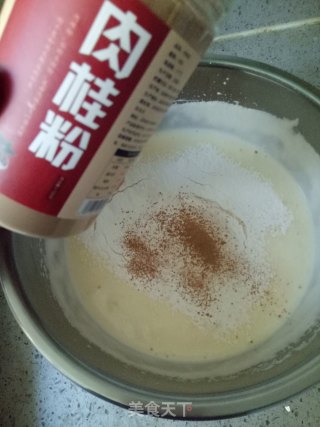 米奇肉桂海绵蛋糕的做法步骤：6