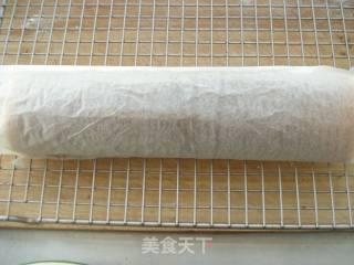 肉松蛋糕卷的做法步骤：6