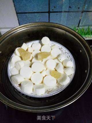 甜品山药的做法步骤：2