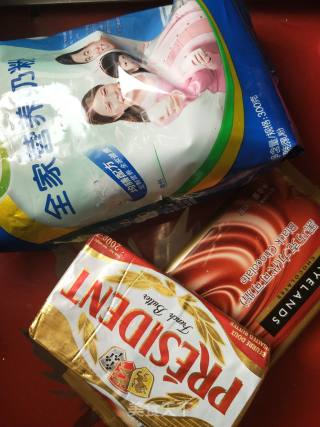 雪花酥的做法步骤：2