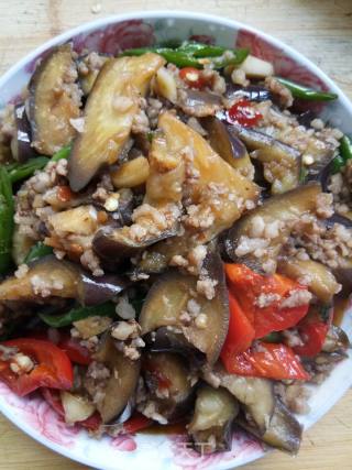 肉末茄子的做法步骤：7