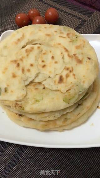 葱油饼（发面）的做法步骤：15