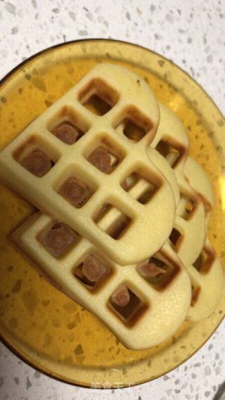 可爱华夫饼的做法步骤：4