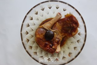蜜汁烤鸡腿#烤箱美食#的做法步骤：5