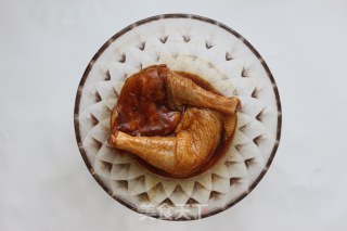 蜜汁烤鸡腿#烤箱美食#的做法步骤：6