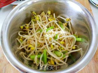 芹菜拌黄豆芽的做法步骤：9
