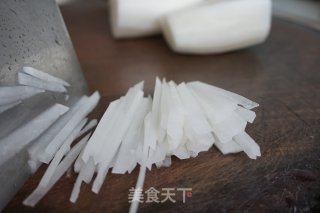 萝卜丝肉丸汤的做法步骤：4