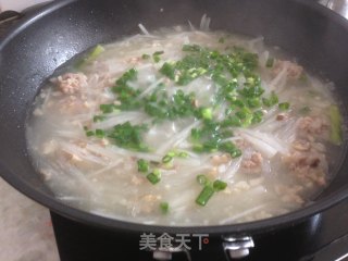 萝卜丝肉丸汤的做法步骤：10