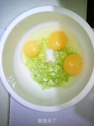 苦瓜鸡蛋的做法步骤：3