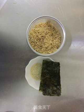 虾皮海苔肉松的做法步骤：11