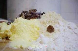 杏仁朗姆提子酥+牛奶可可杏仁饼（一种做法，两种口味）的做法步骤：3