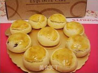 杏仁朗姆提子酥+牛奶可可杏仁饼（一种做法，两种口味）的做法步骤：6