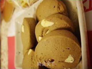 杏仁朗姆提子酥+牛奶可可杏仁饼（一种做法，两种口味）的做法步骤：12