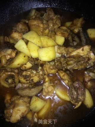 土豆烧鸡的做法步骤：5