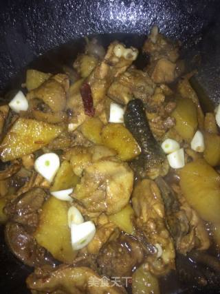 土豆烧鸡的做法步骤：6